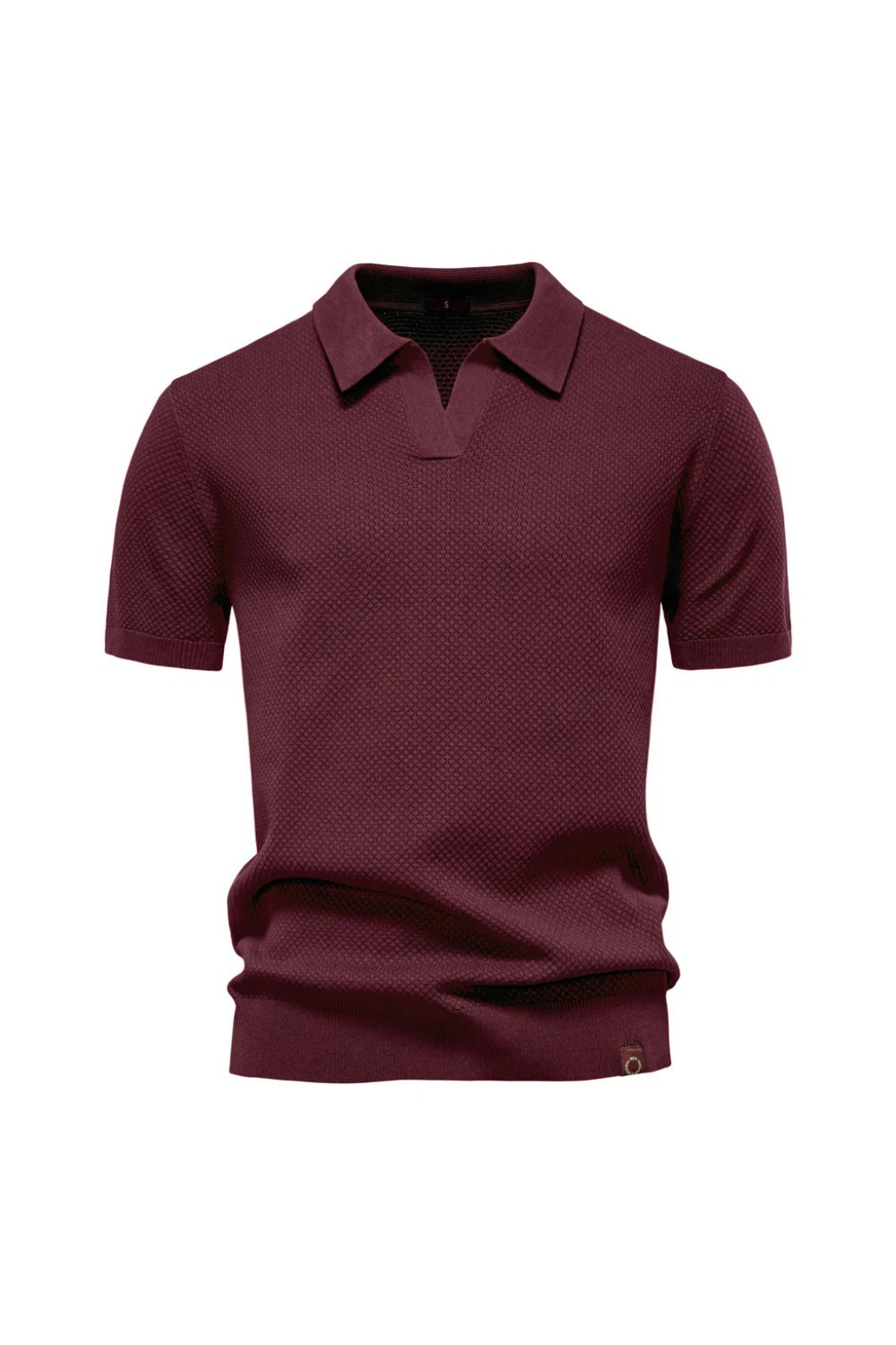 MATEO – Polo de Punto con Cuello Abierto Milano