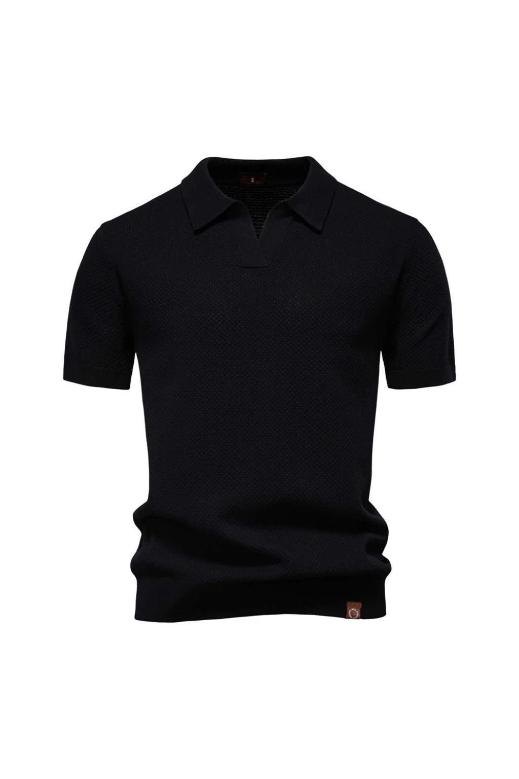 MATEO – Polo de Punto con Cuello Abierto Milano