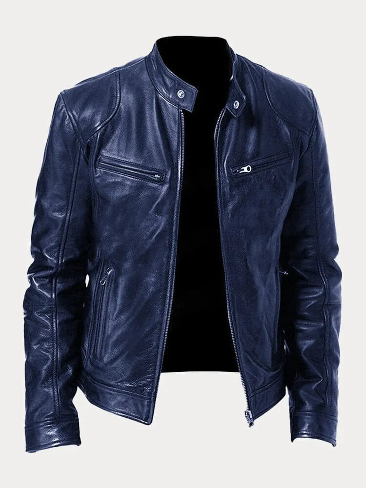 SCOTTSONS | Chaqueta de cuero de temporada