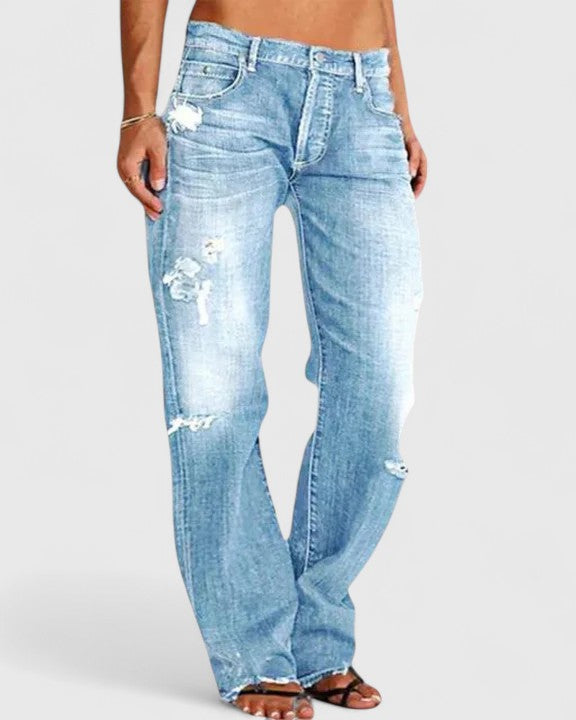 ELISA | Pantalon vaquero denim