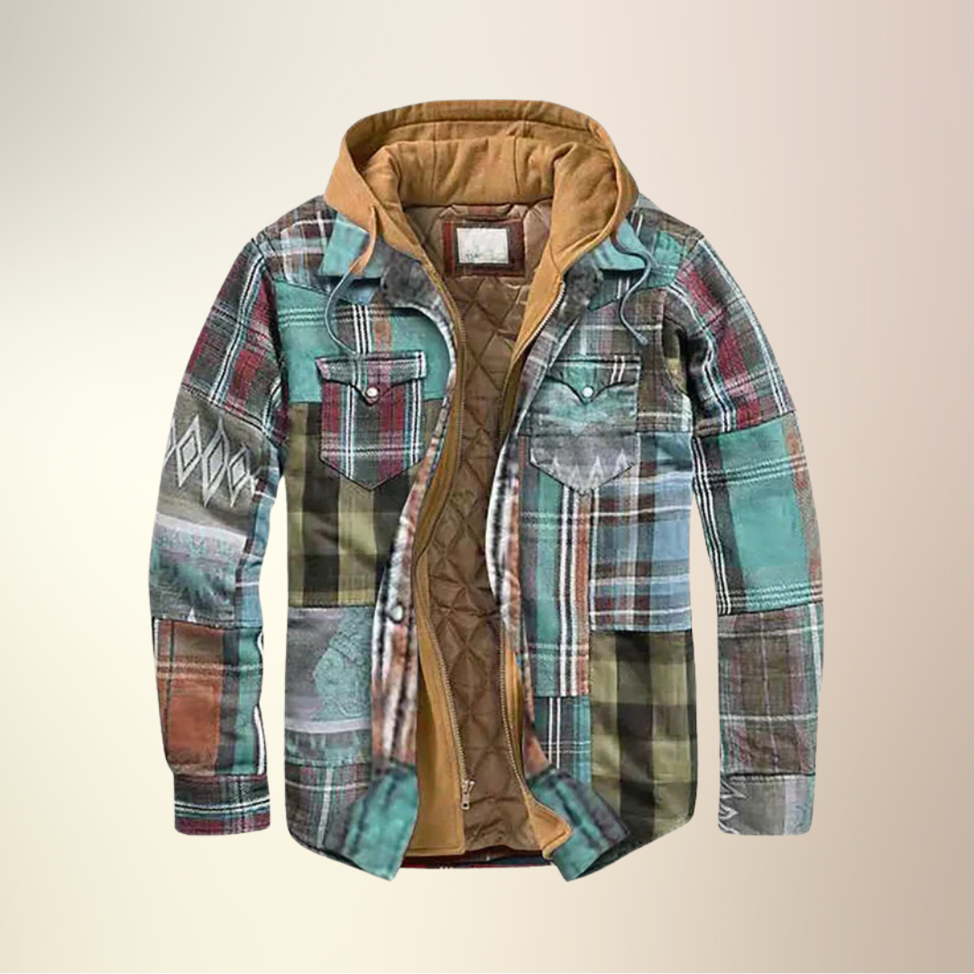 Montana™ - Chaqueta patchwork a cuadros
