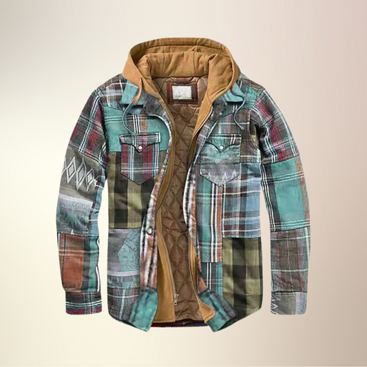 Montana™ - Chaqueta patchwork a cuadros