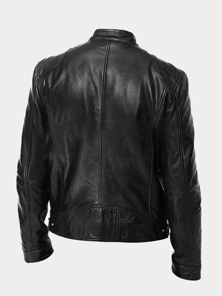 SCOTTSONS | Chaqueta de cuero de temporada