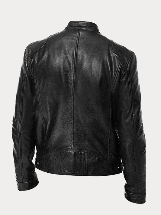 SCOTTSONS | Chaqueta de cuero de temporada
