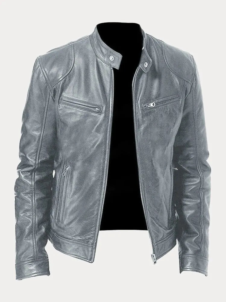 SCOTTSONS | Chaqueta de cuero de temporada