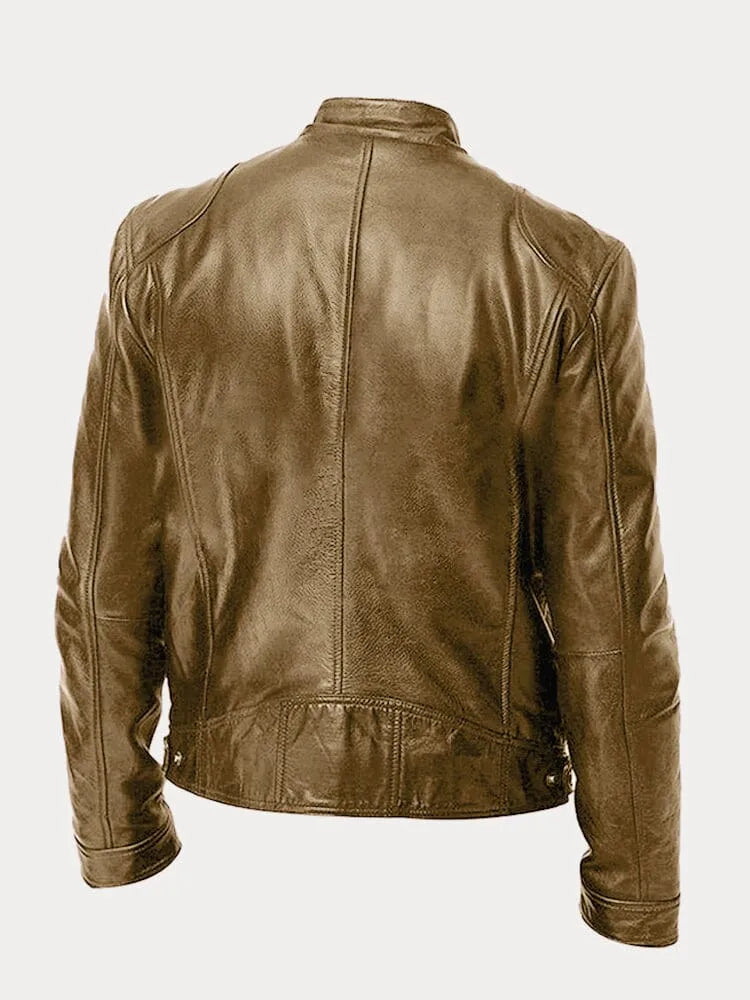 SCOTTSONS | Chaqueta de cuero de temporada