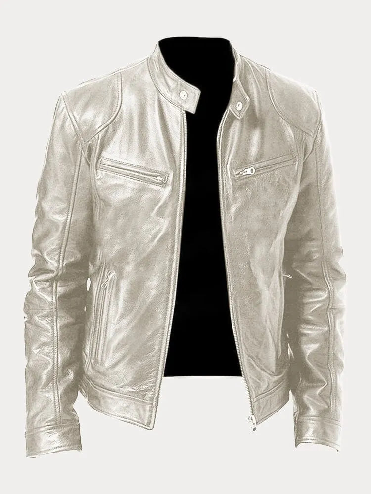 SCOTTSONS | Chaqueta de cuero de temporada
