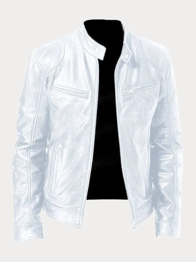 SCOTTSONS | Chaqueta de cuero de temporada