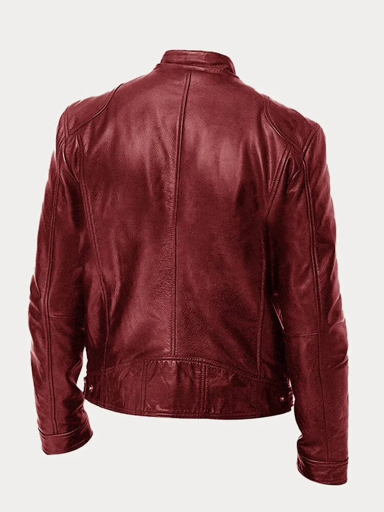 SCOTTSONS | Chaqueta de cuero de temporada