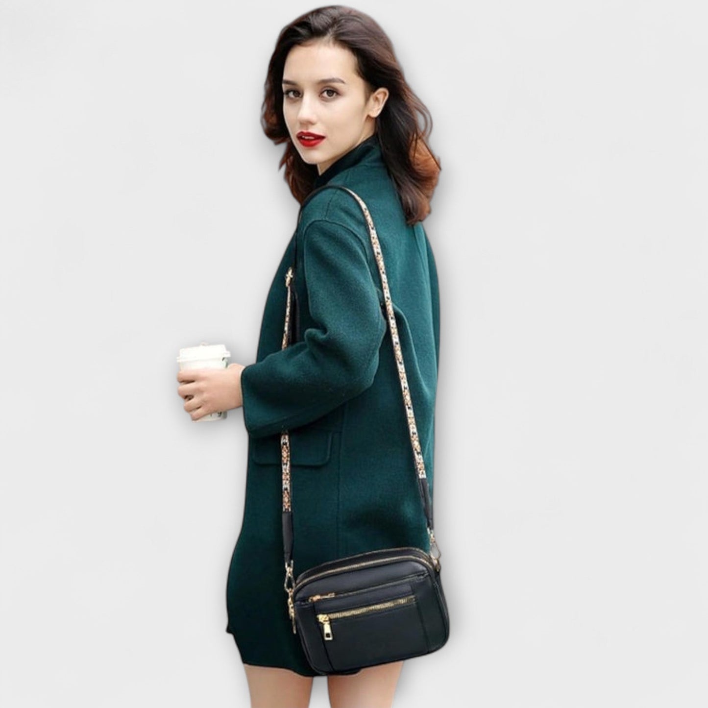 Miró™ -  Elegante bolso bandolera de cuero