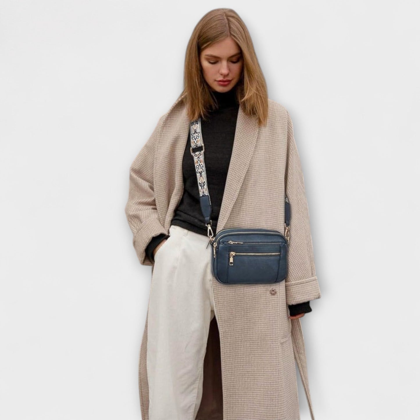 Miró™ -  Elegante bolso bandolera de cuero