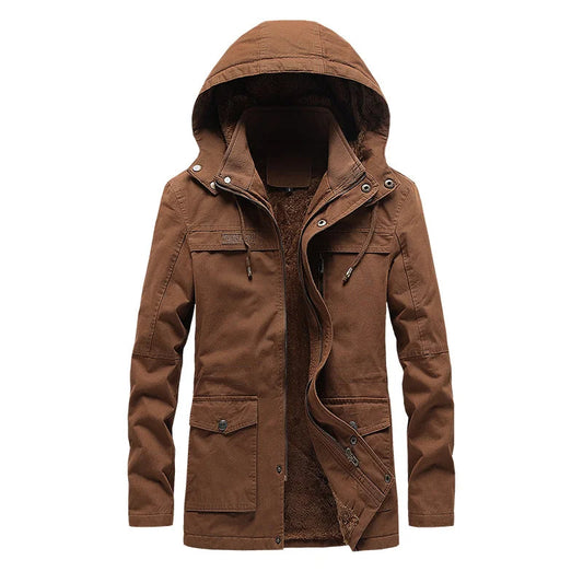 Chaqueta de invierno casual de algodón