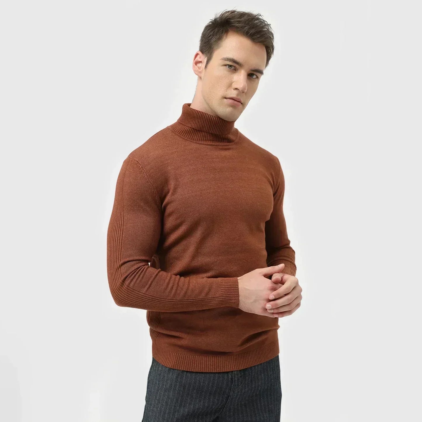 Suéter de Cuello Alto Clásico Tommy