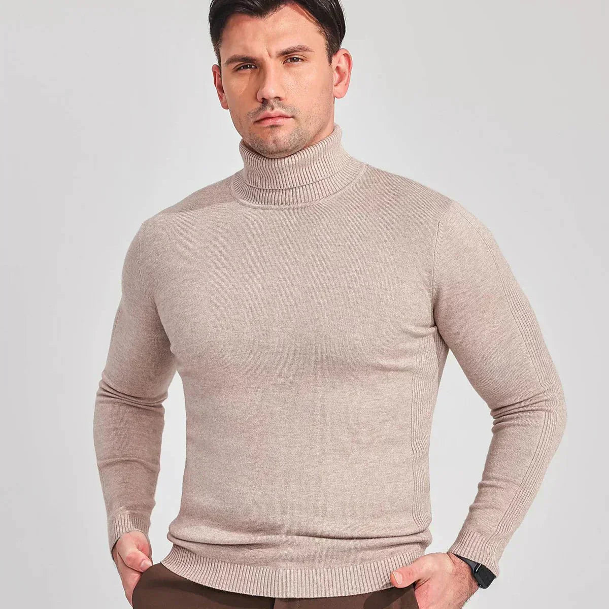 Suéter de Cuello Alto Clásico Tommy