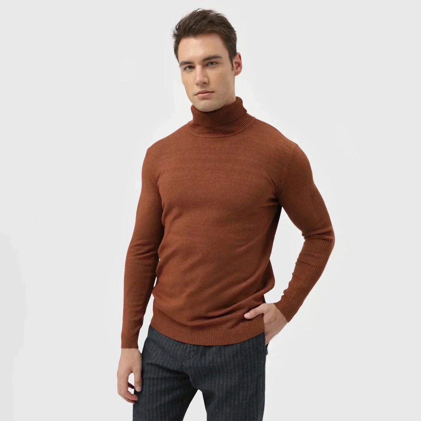 Suéter de Cuello Alto Clásico Tommy