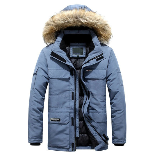 Elegante chaqueta de invierno para hombre