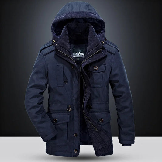 Elegante chaqueta de invierno
